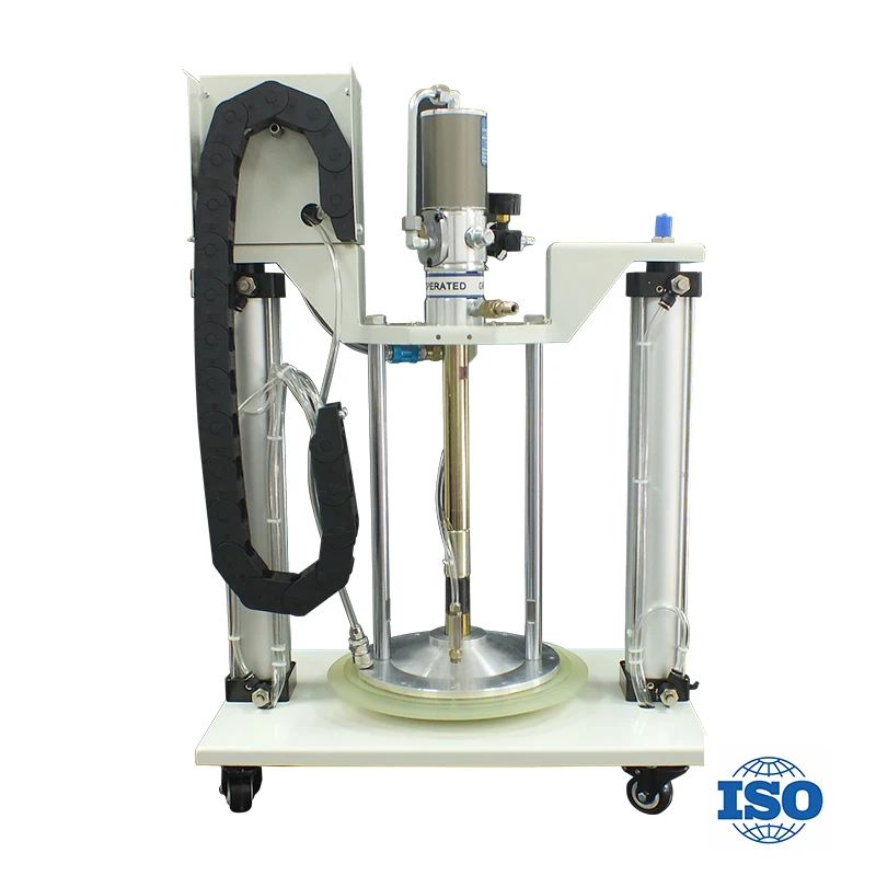 Fully Automatic High-Viscosity Liquid Grease Silicone Grease Double Column Dispensing Machine Pressure Plate Pump