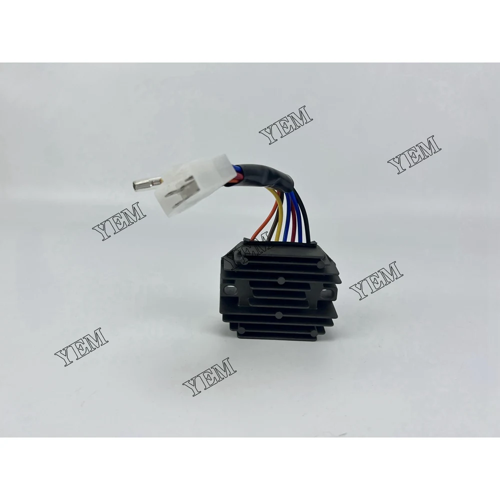 12V Rectifier Regulator 119640-77710 119653-77710 for Yanmar 3D74E Engine Part Stock Complete 3