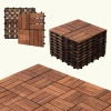 12" x 12" brown