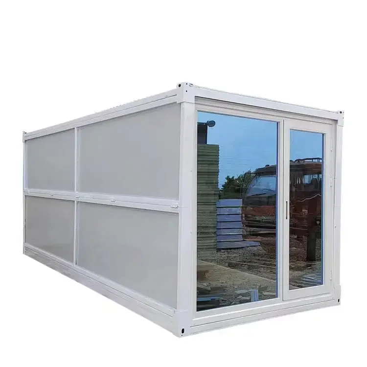 Ready to Ship Anti-Seismic Mobile Prefabricated Home Stackable Hurricane Proof Prefab Folding Container House in Turkey