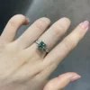 2ct+0,23ct Moissanite+Certificato GRA