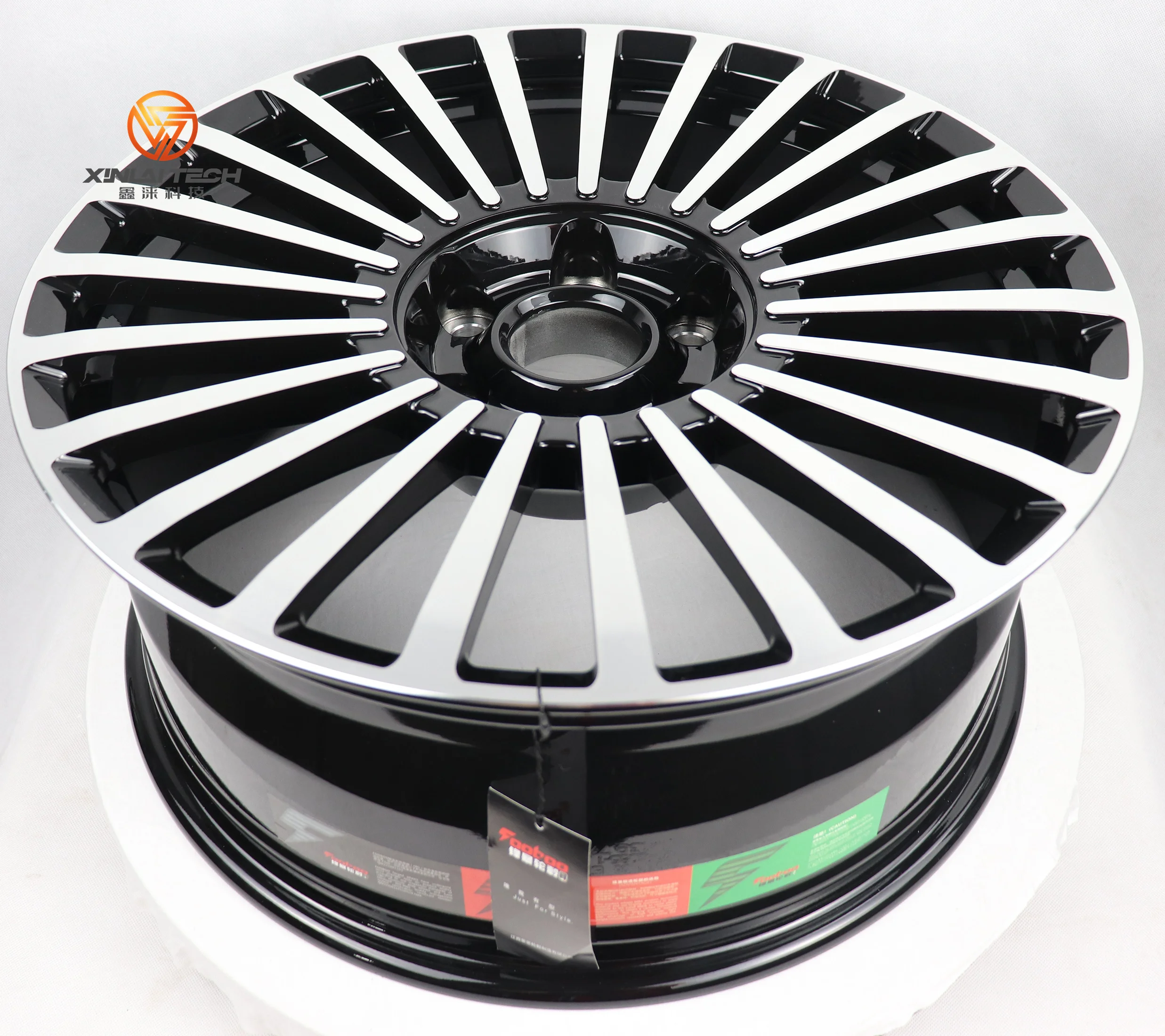 Hot New Sale Multi-spoke Drawing Custom 17 18 19 20 21 22 23 24 Inch Car Rims Aluminum Alloy Forged Black Car Wheels for Benz - Image 6