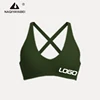Olive Green - Cross Bra