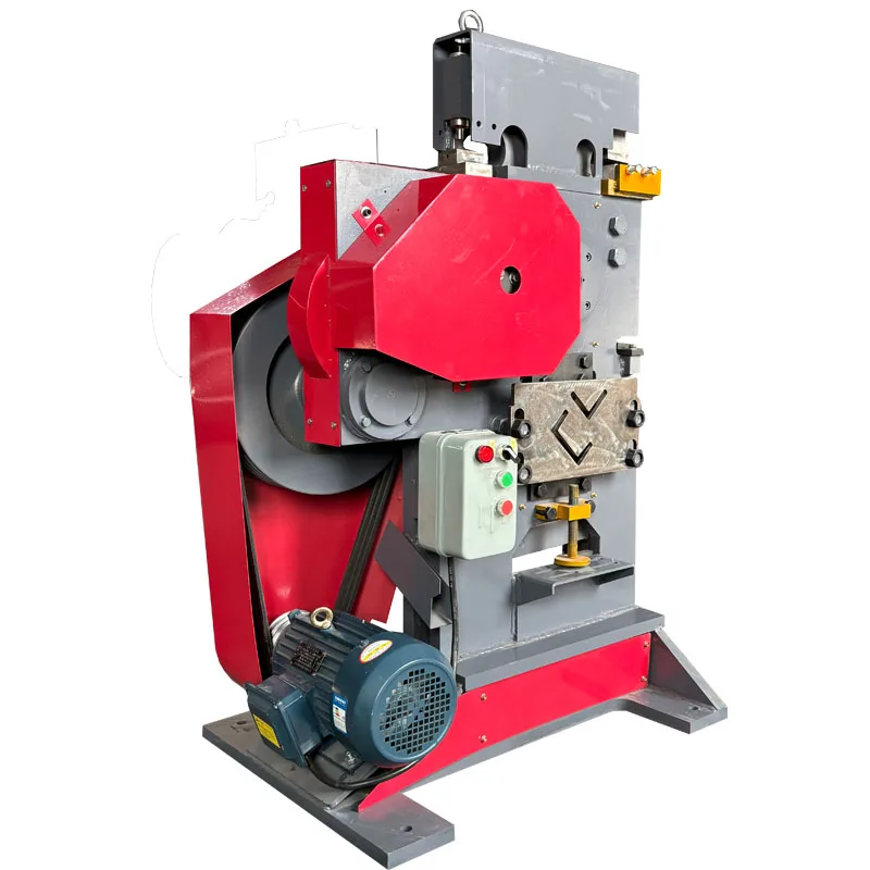 Multifunctional CNC Ironworker Machine Combined Cutting Punching Shearing with Hydraulic Power Source New and Used Condition