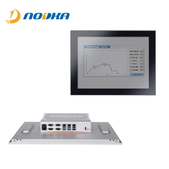 19 inch Capacitive Touch Screen Panel PC 8DI 8DO industrial controller