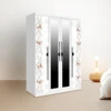 4 swing door with mirror