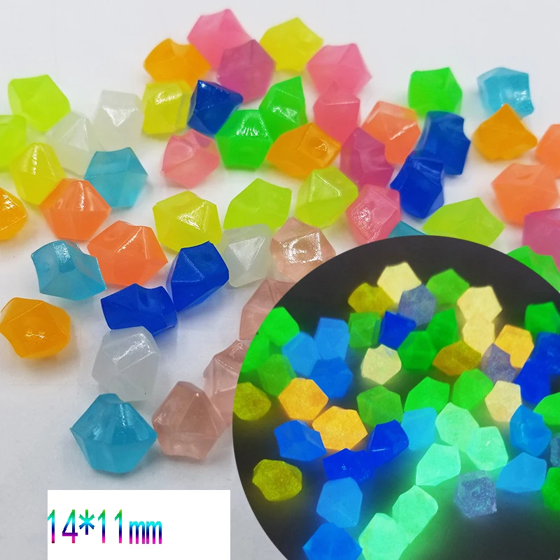 DD1539  Quick Freeze Transparent Colorful Simulated Plastic Ice Block DIY Crystal Essentials Reusable Square Ice Cubes