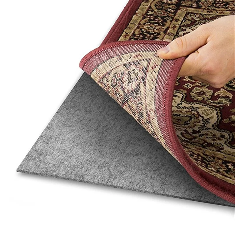 product felt rubber provides protection and cushioning for hardwood or tile floors non slip rug pad grippers felt rug pad-78