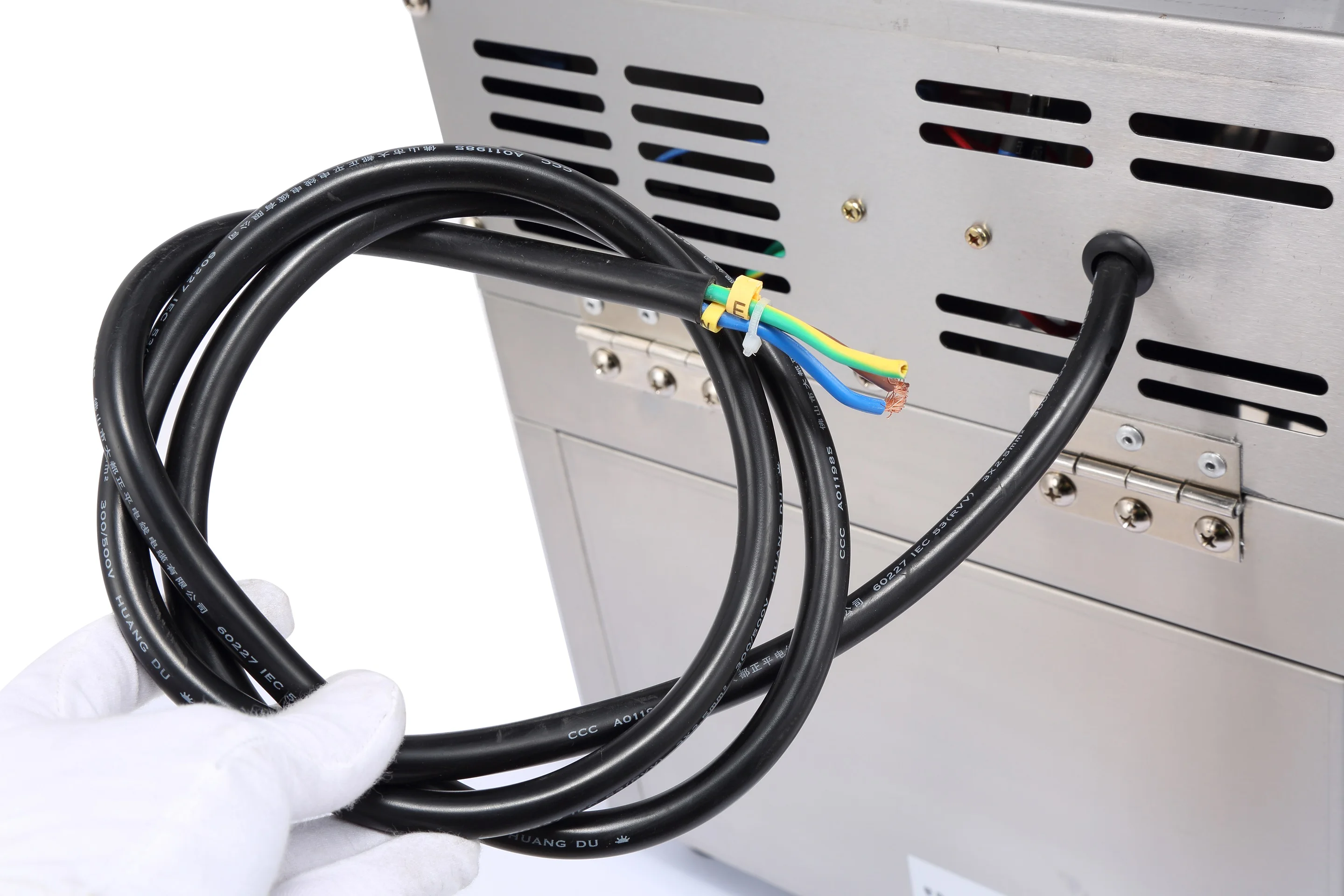 Timing Temperature Control Electromagnetic Deep Fryer Household Silver Electric Fryer with Deep Fry Food Function