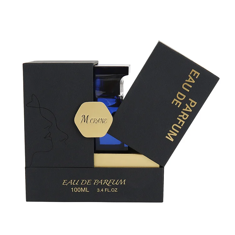 Custom logo Embossed Paper Parfum Boxes Handmade Flip Magnetic10 30 50 100ml Empty Luxury Gift Perfume Box Packaging