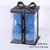 Orso di rose blu scuro - 25 cm con regalo