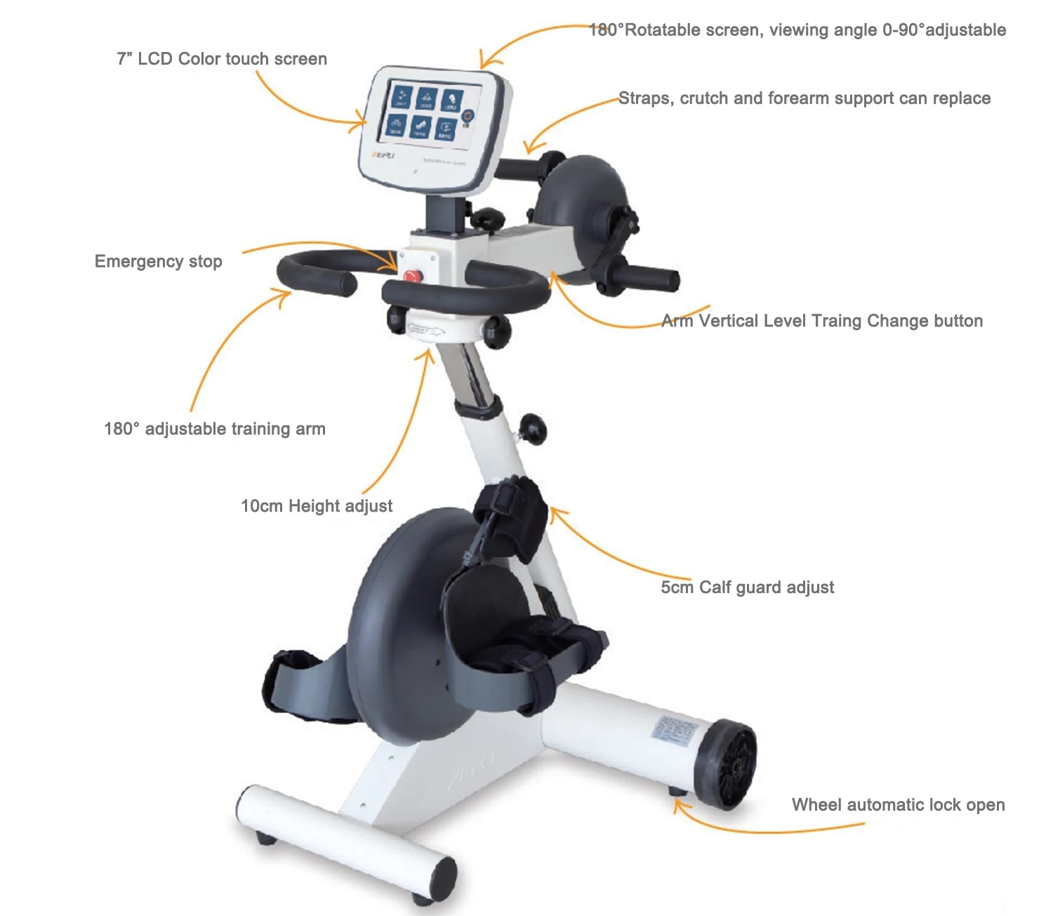 The  Popular Active and Passive Exercise Rehabilitation Machine for Upper and Lower Limbs From China Qingdao