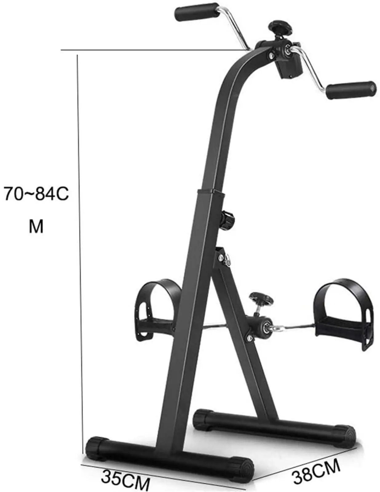 Adjustable Mini Exercise Bike for Arm & Leg Rehab