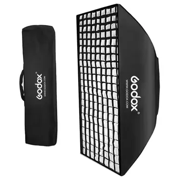 Godox 60x90cm 60*90 Softbox Bowens Mount Rectangular Softbox for Photography Studio Accessories SK400II SL60W detail image