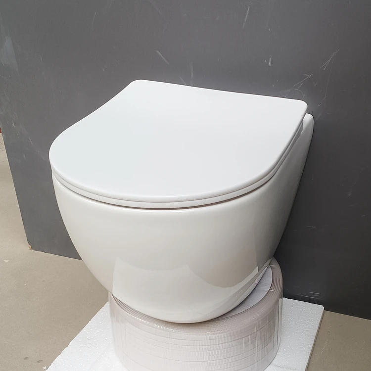 Sanitary Ware Wall-hung Toilet Wc Bathroom P-trap Washdown Ceramic Wc Toilet Wall Hung Toilet