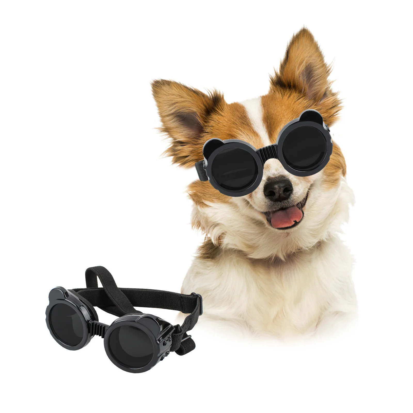 Fashion Dog Panda Goggles Waterproof Anti-uv Eye Protection Cat Glasses ...