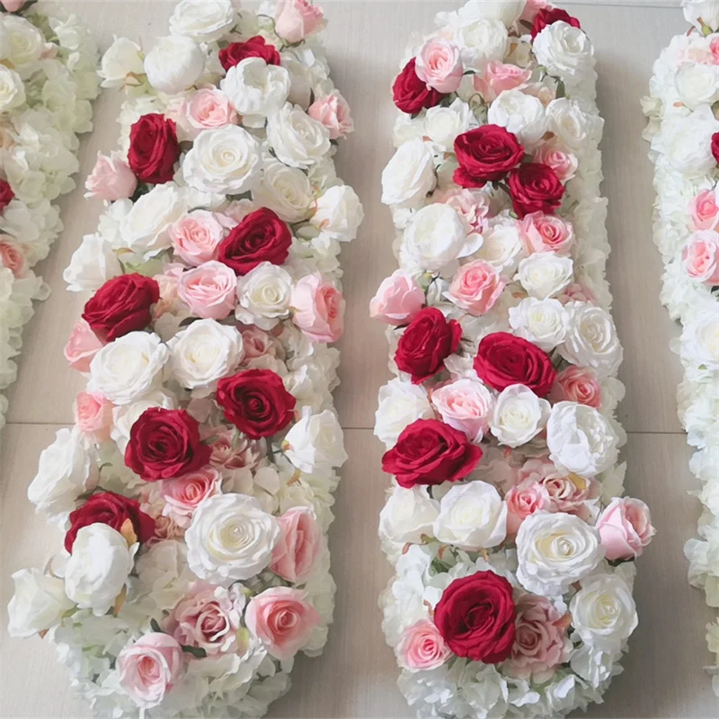 Ifg Popular Rose Orchid Wisteria Hanging Flowers Vine Garland Tassels