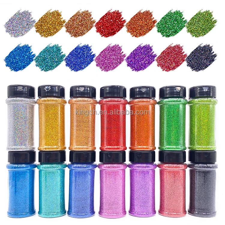 14 Pack Glitter Bulk Resin Glitter Shake Jar Multi Assorted Set Extra Fine Glitter for Resin Nail Art Crafts Tumbler factory