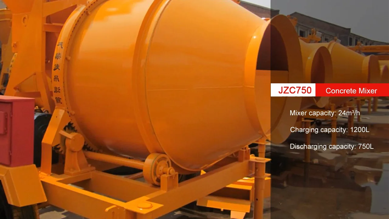 Cement Machine Jzc750 Concrete Mixer Bucket Mini Excavator Price Buy Mini Concrete Mixer