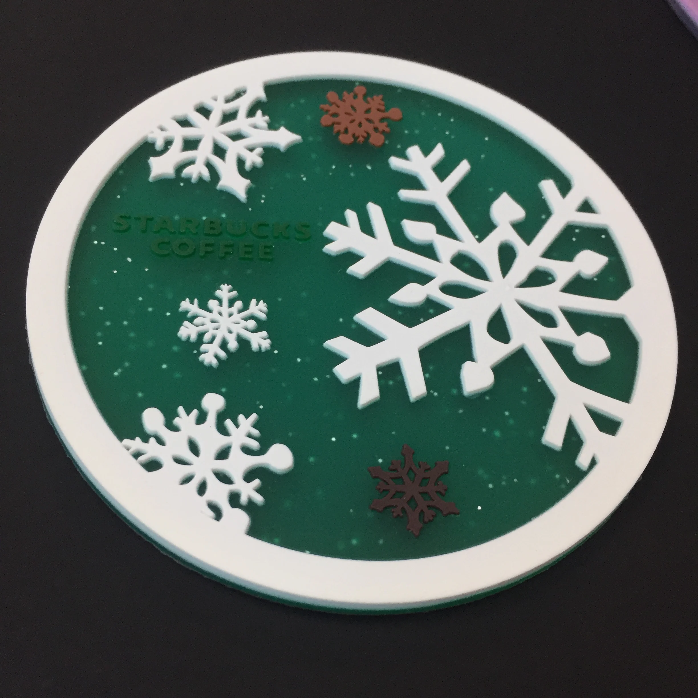 Custom Personalized Cup Round Tea Soft 3D PVC Coasters