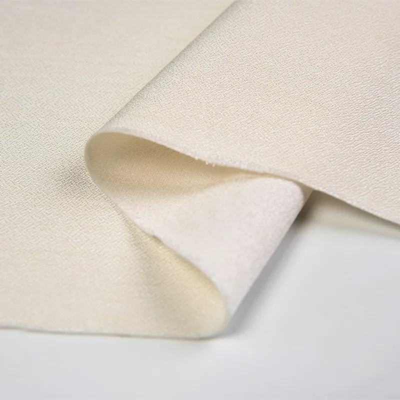 Лидер продаж, белая Тяжелая шелковая ткань для женского платья