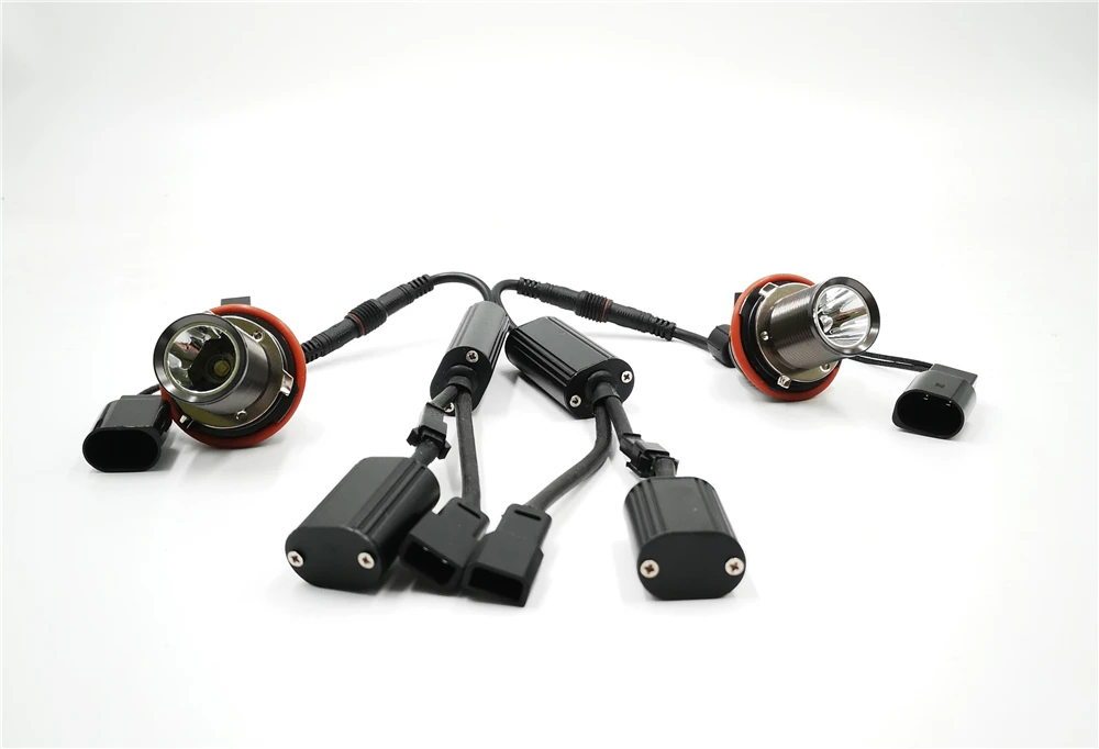 Ampoules LED Angel Eyes Pour BMW X5 E39 E53 - Blanc 6000K - 5W - Kit 2 Pièces