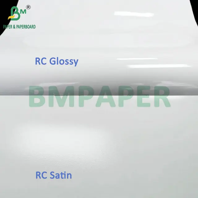 24inch 36inch Wide RC Satin Photo Paper 240grs 250grs For Inkjet Printing