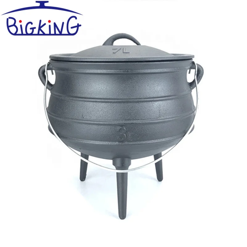 Large 6 Cauldron | Cast Iron Pot