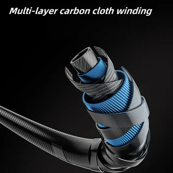 CHEERY Large-Casting Offshore Lure Fishing Rod Carbon Fiber Telescopic Hollow Tip Design with Many Large Guides for Carp&Catfish – Rod – view 5