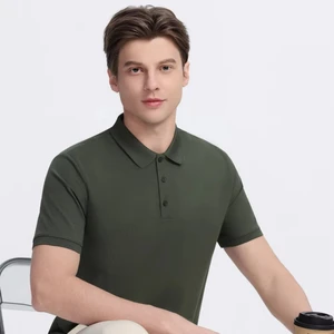 2026 Unisex UPF 50+ Sorona Polyester Golf Polos Custom Logo Printed Plain Men's for Polo Shirts Wholesale Knitted Design
