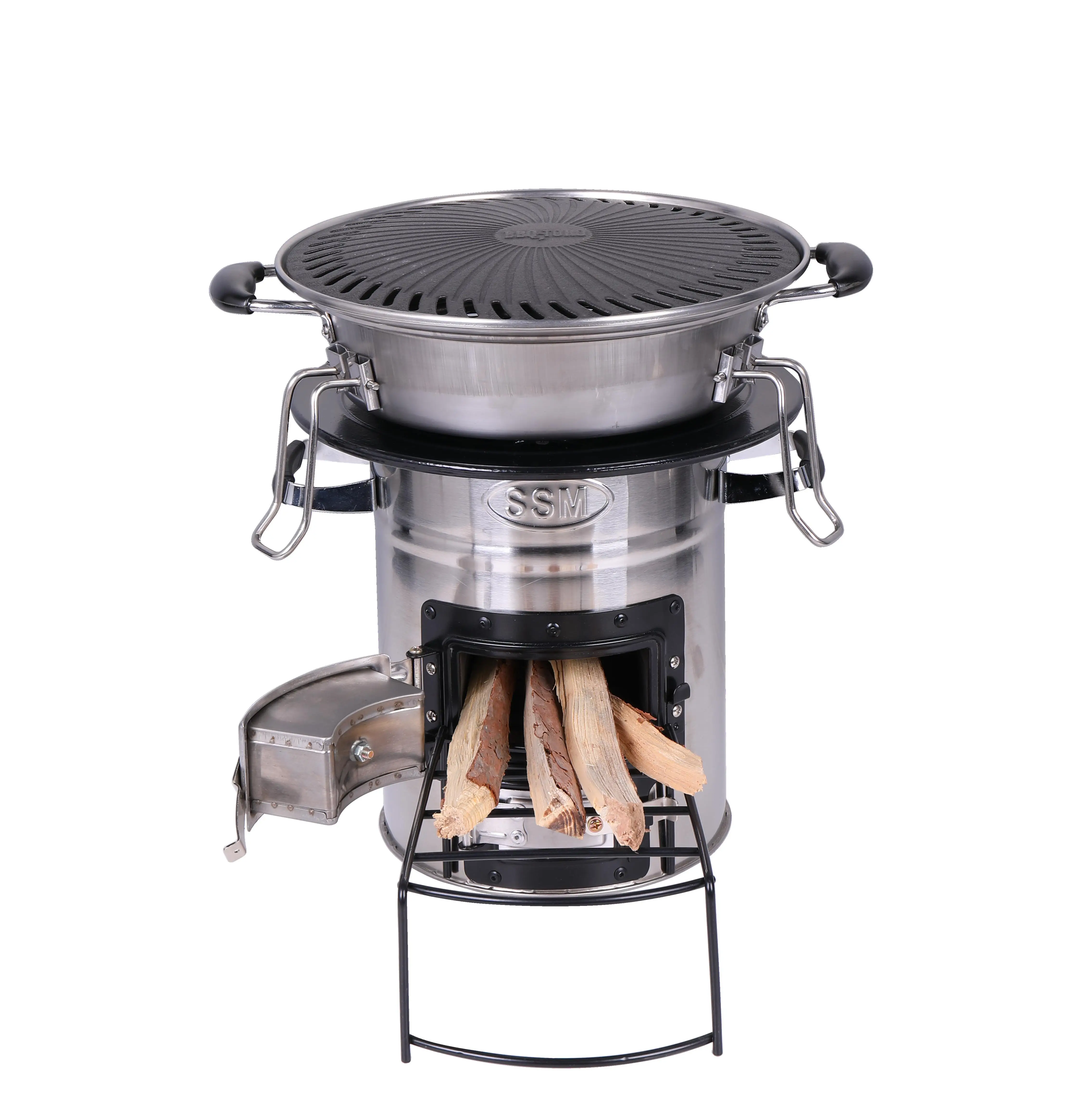 New Hot Outdoor Indoor Wood Burning Stove