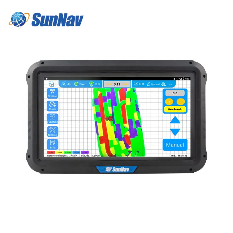 SunNav GPS Field Level II System AG2000 Slope Leveling for Agriculture Tractors Land Grader Android System
