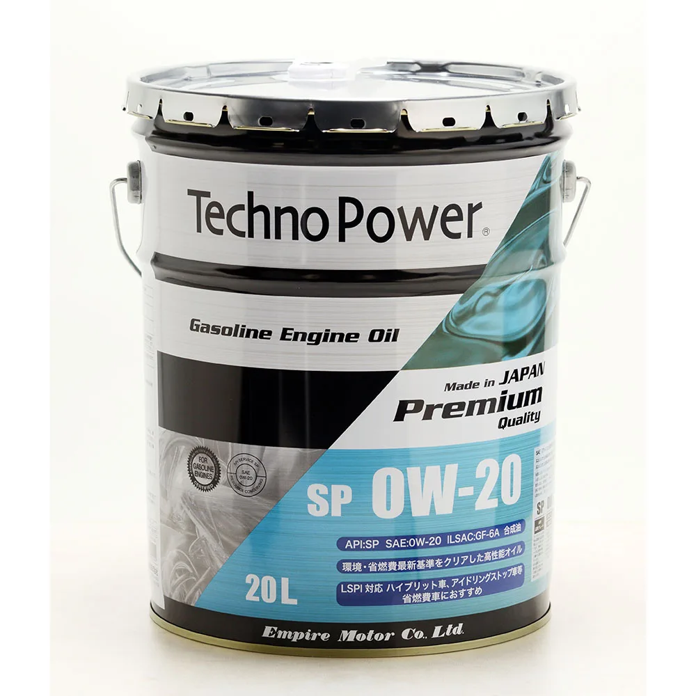 Techno Power Sp 0w20 20l Tp-sp0w20-20 Car Lubricant Engine Oil - Buy ...