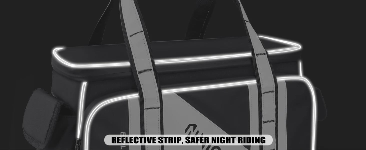 Nicecnc Motorcycle Hard Saddlebag Cooler Insulated Leakproof Saddle Bag