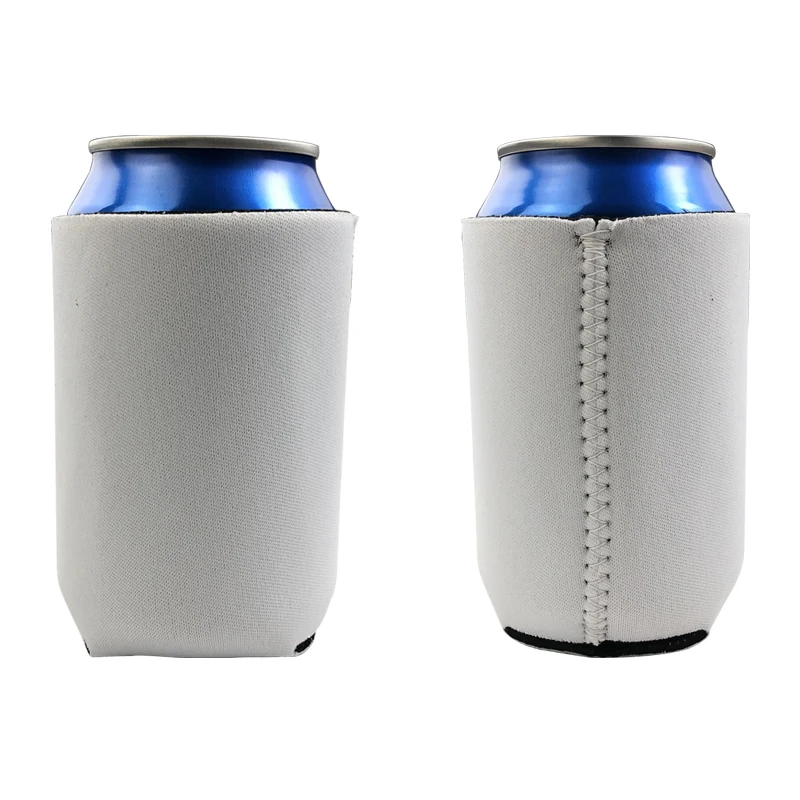 Rts sublimation blanks 12oz can sleeve neoprene short beer can cooler