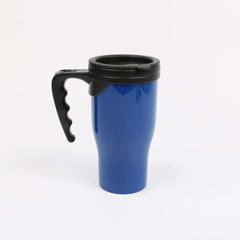 Gzysl Factory Direce Sale 16oz Double Wall Plastic Coffee Travel Mug