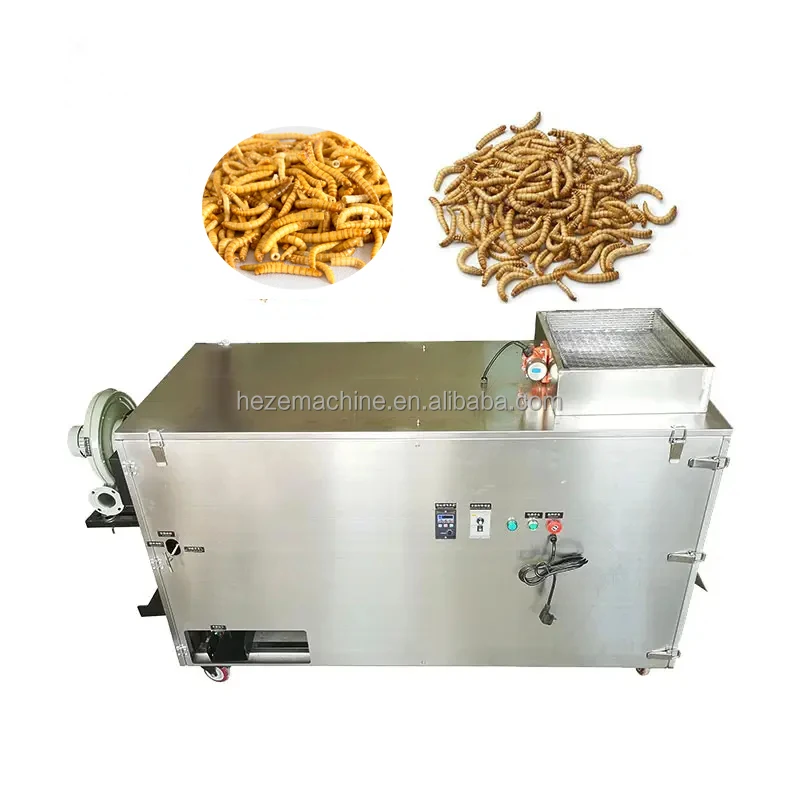 Automatic Mealworm Sorting Machine Multifunctional Mealworms Beetles Separator Machine