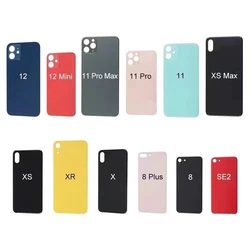 Крышка батарейного отсека для IPhone12 Mini стеклянная задняя крышка Iphone 8 X Xr Xsmax горячая Распродажа телефона 11 12 13 Pro Max
