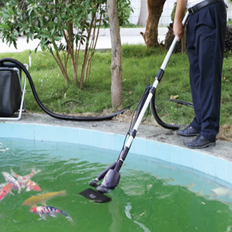 Boyu Portable Koi Fish Pond Vacuum Cleaner Underwater Sludge Clean