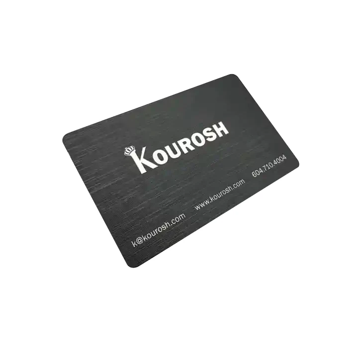 NFC Metal Business Card Blank Custom Iso 14443 RFID Metal NFC Blank Business Luxury Card