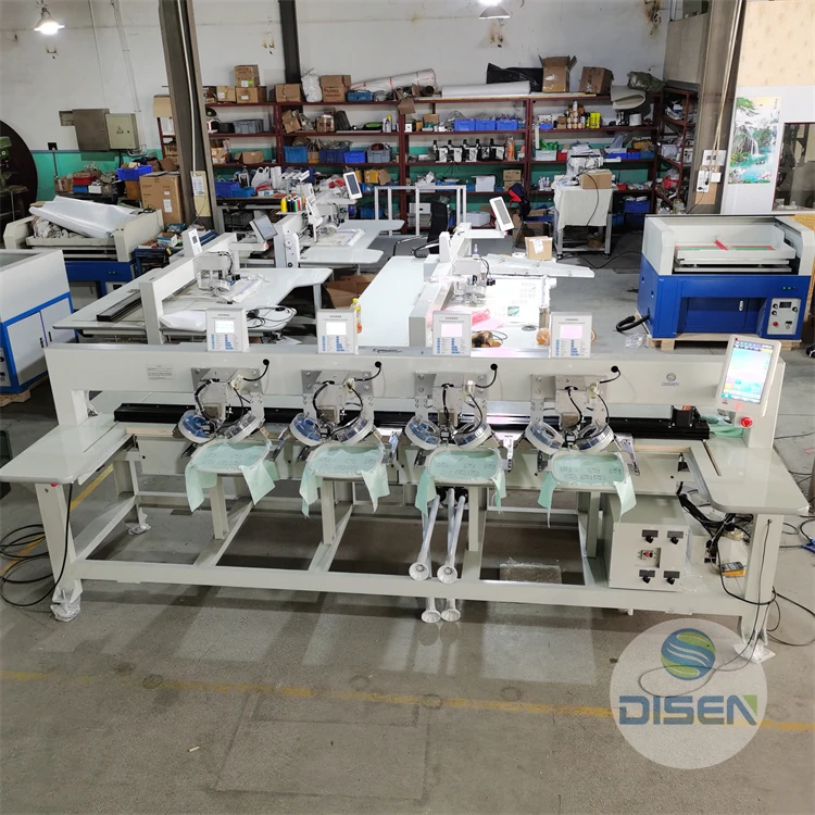 自動ストーンホットフィックスラインストーンセッティングマシン衣服