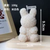 White rabbit candle