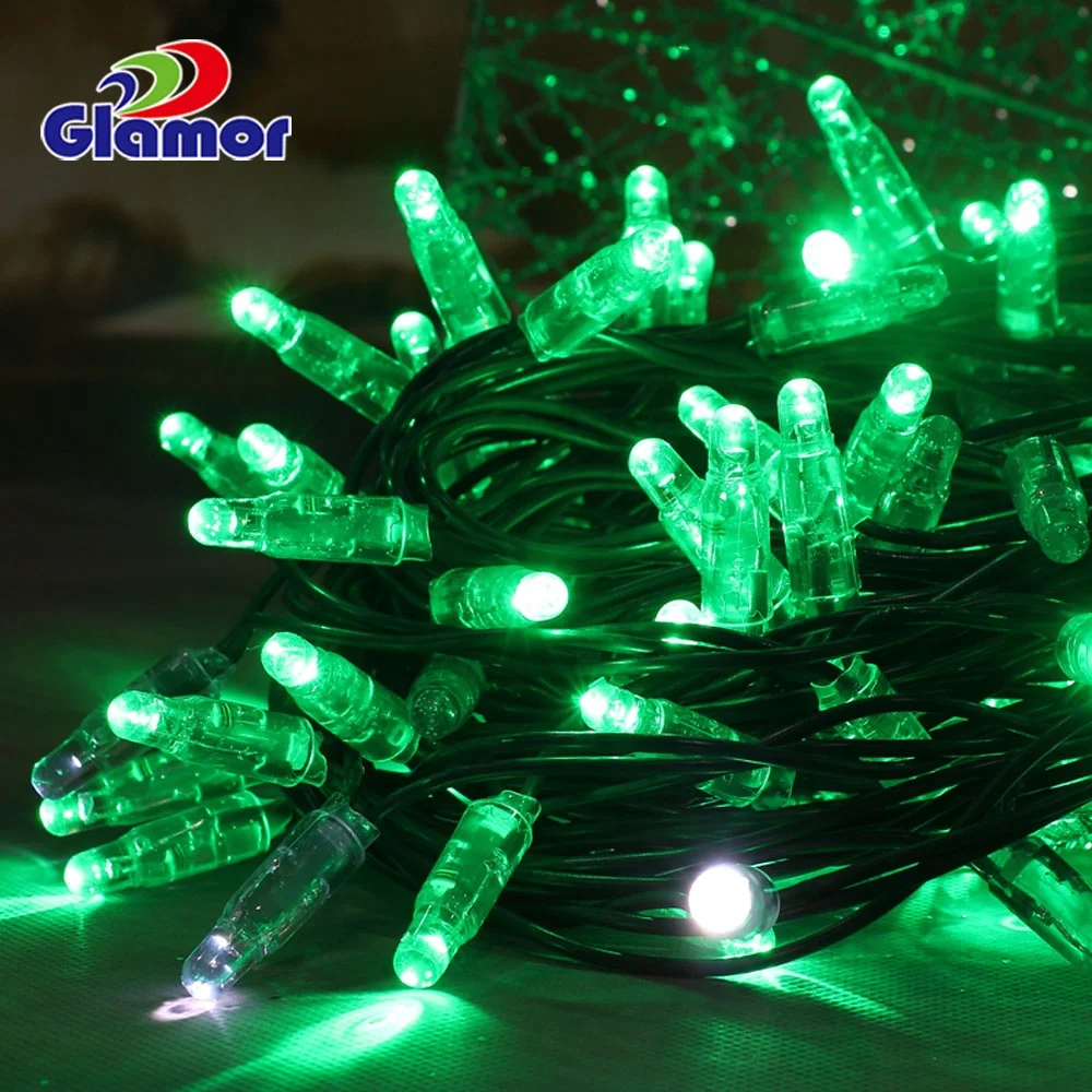 230V LED String Lights PVC Cable Christmas Event Party Decoration Lighting for Holiday