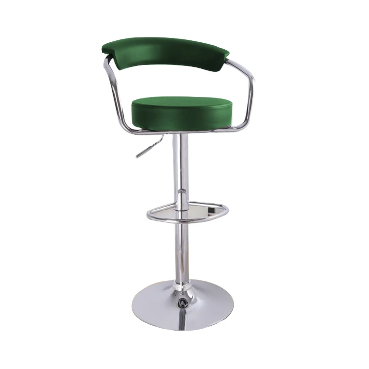 Лидер продаж Кухня барный стул для отдыха из искусственной кожи вращающийся бар с регулировкой по высоте подставка