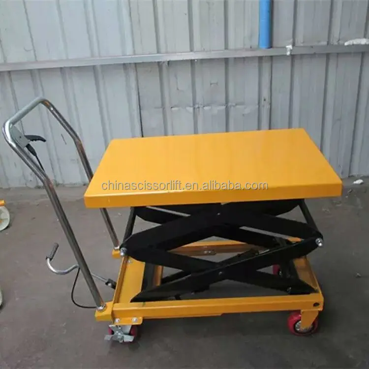 Optional Mini Tractor Hydraulic New Design Truck Small Manual Lifting Trolley