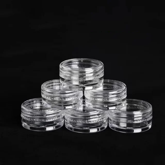 High Quality Cosmetic Containers 5g 5ml Empty Plastic Small Cream Jars