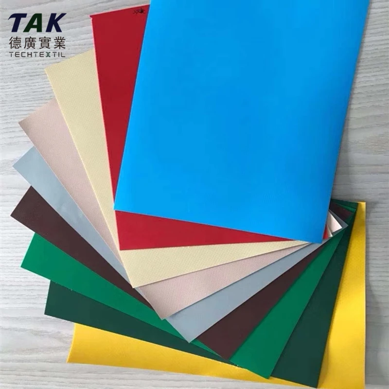 Корейский материал брезента 500d или 1000d с виниловым покрытием 100% полиэстер ПВХ Брезентовая ткань