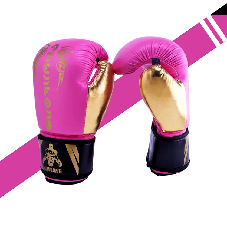 Source Wholesale Custom design boxing gloves with PU leather