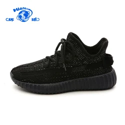 20H726 HUANQIU спортивные легкие удобные мужские кроссовки yeezy на шнуровке