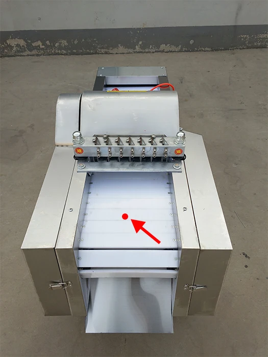 Automatic Chicken and Fish Dicing Frozen Meat Dicing Machine Small Meat ...